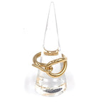 Hermes Jumbo Scarf Ring Metal Gold — view 5