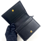 Gucci Ophidia GG Supreme Bifold Wallet Leather Black Gold — view 6