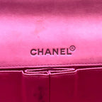 Chanel Choco Bar Lambskin Pink Chain Shoulder Bag Gold — view 4