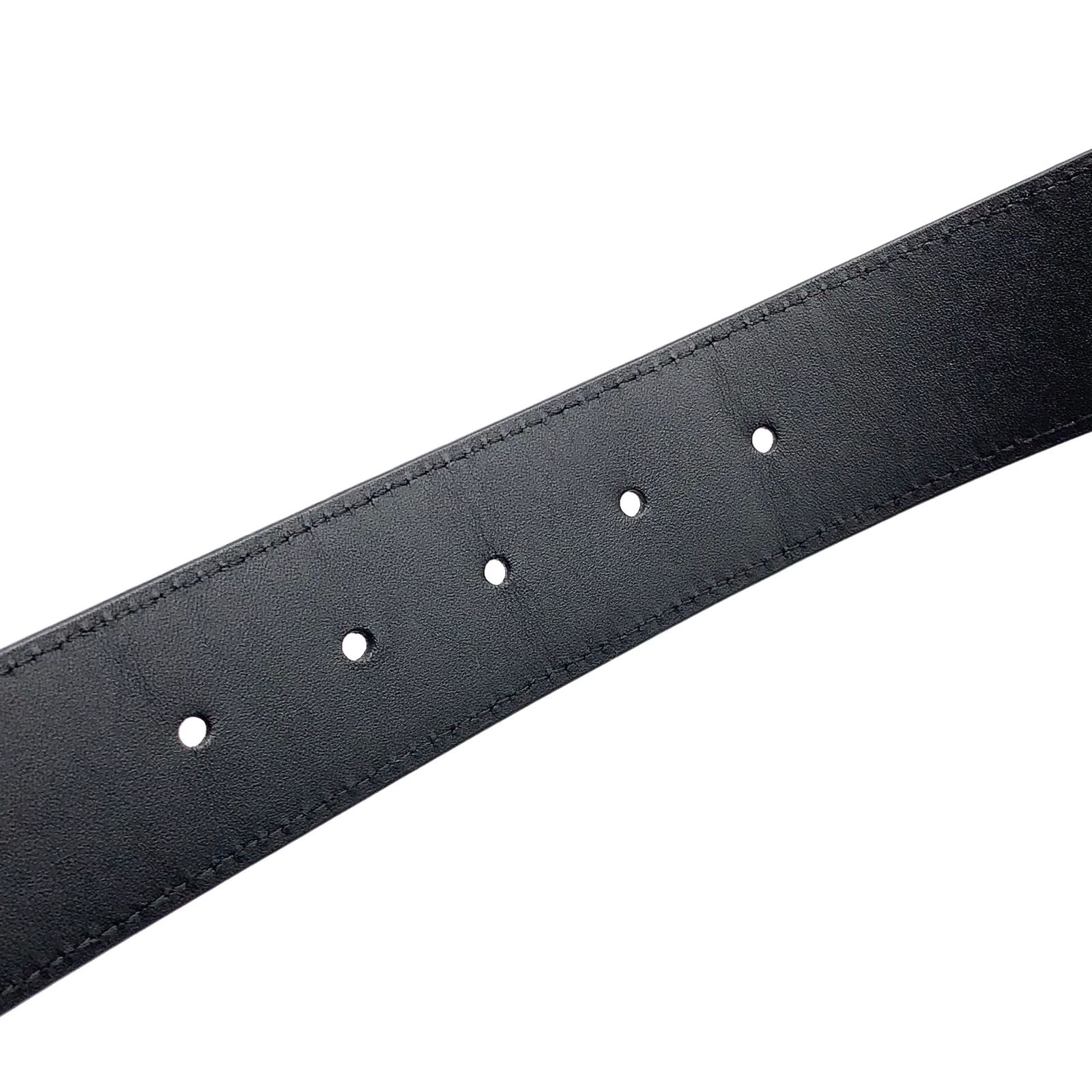Louis Vuitton Ceinture LV Initial Leather Black Belt — view 6