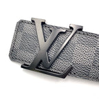 Louis Vuitton Ceinture LV Initial Leather Black Belt — view 4