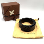 Louis Vuitton Ceinture LV Initial Leather Black Belt — view 8