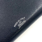 Gucci Lila Zip Around Leather Black Wallet Silver — view 8