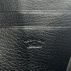 Gucci Lila Zip Around Leather Black Wallet Silver — view 4