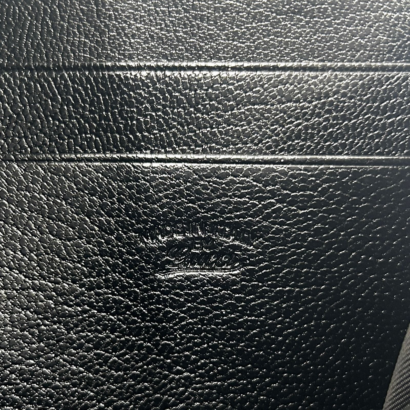 Gucci Lila Zip Around Leather Black Wallet Silver — view 4
