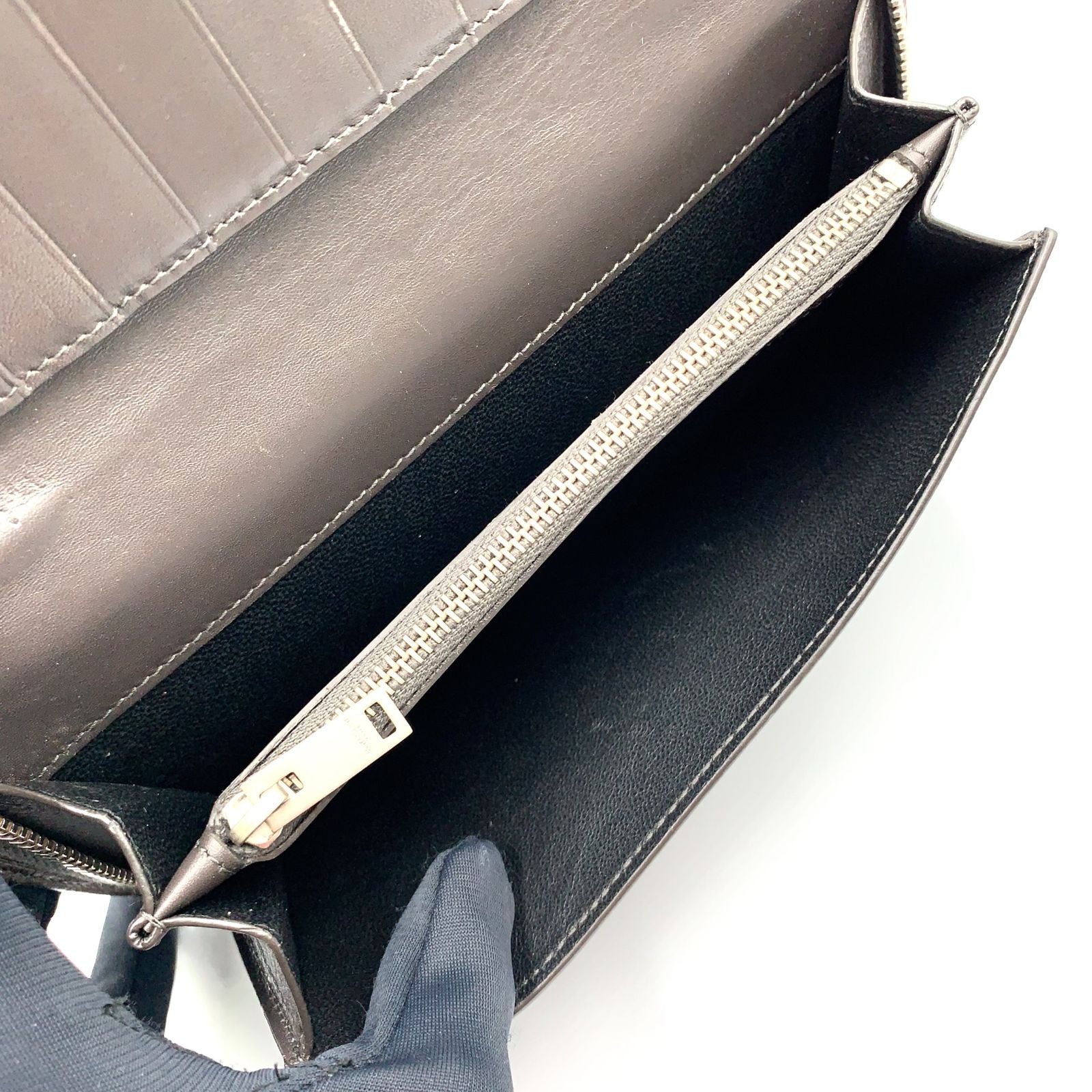 Saint Laurent Paris Croco Wallet — view 5
