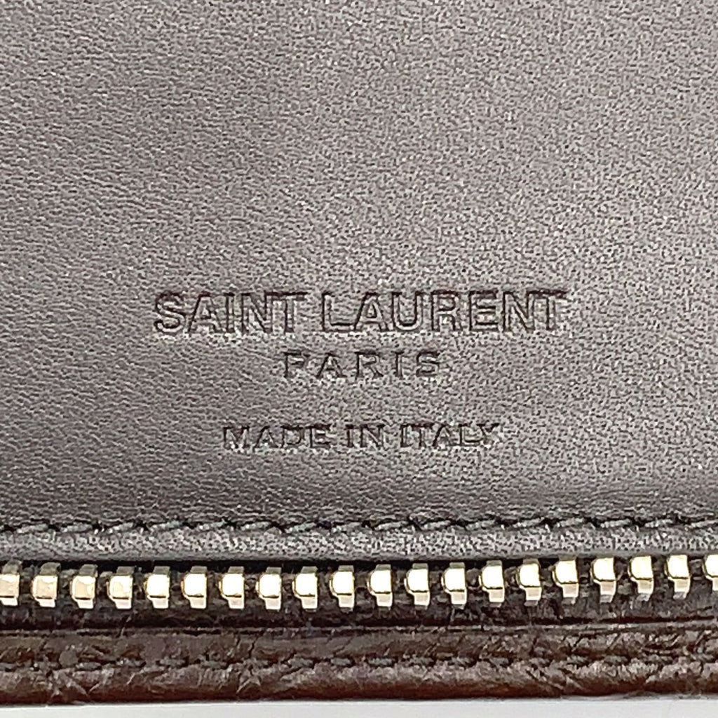 Saint Laurent Paris Croco Wallet — view 4