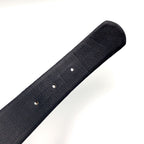 Dior Trotter Leather Canvas Navy Belt Gold — view 3
