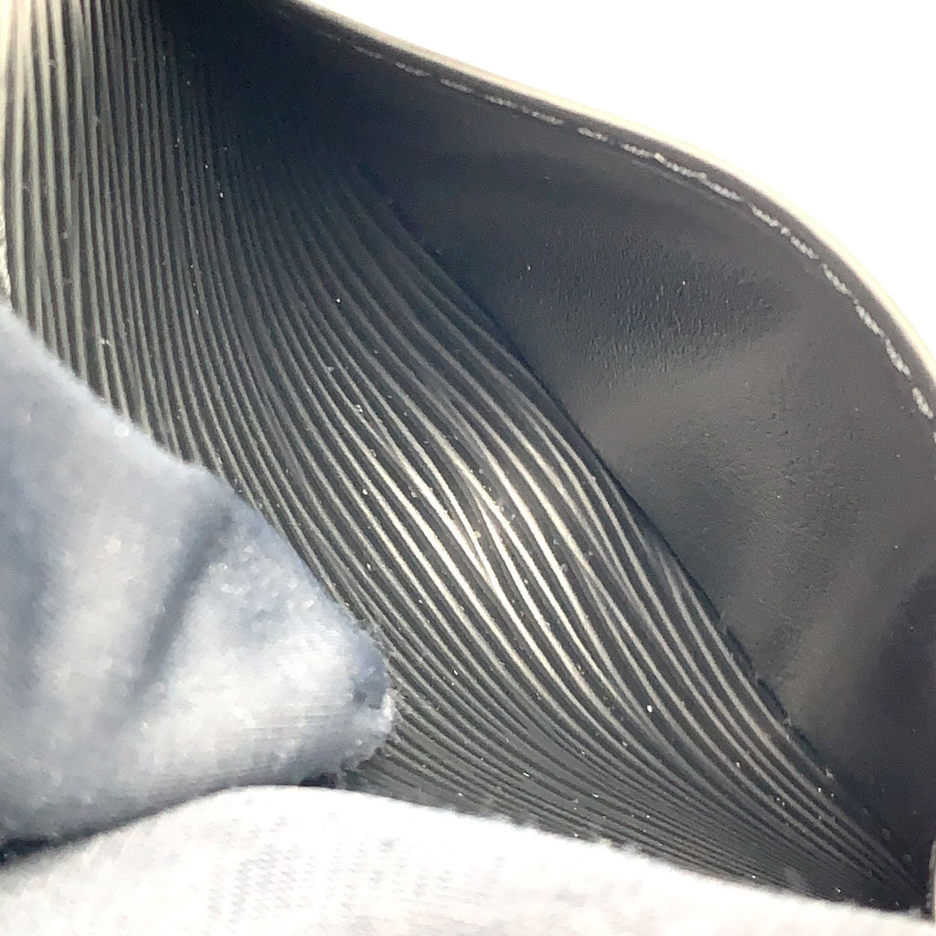 Louis Vuitton Portefeuille Sarah Leather Black Wallet Silver — view 9