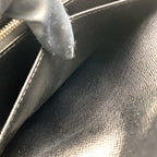 Louis Vuitton Portefeuille Sarah Leather Black Wallet Silver — view 5