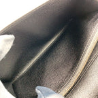 Louis Vuitton Portefeuille Sarah Leather Black Wallet Silver — view 7