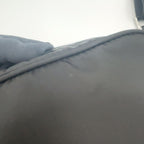 Prada Re-Nylon Black Shoulder Bag Silver — view 9