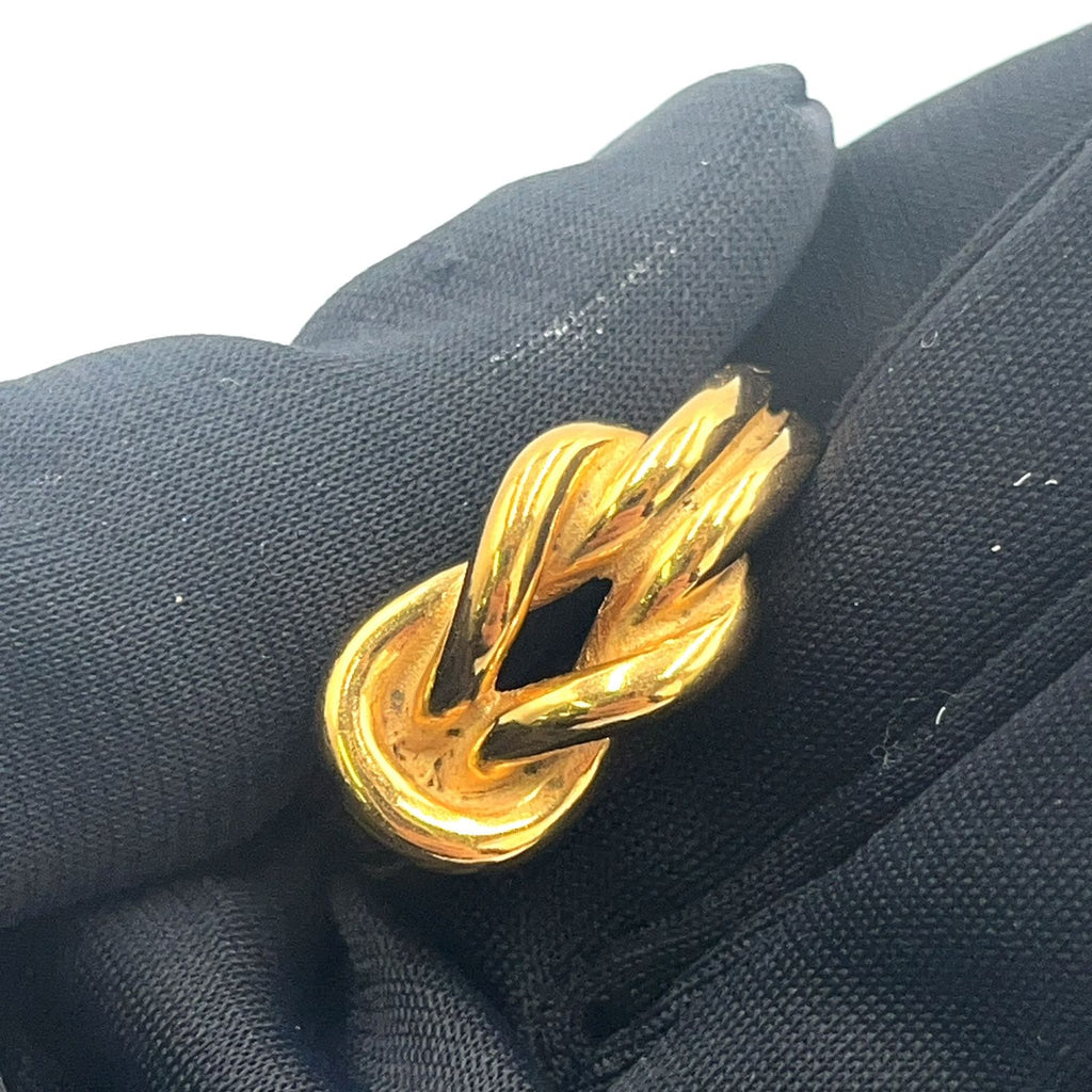 Hermes Atame Scarf Ring Metal Gold — view 5