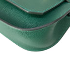 Hermes Shoulder Bag Gipsiere Mini Vert Moyanne Gold — view 6