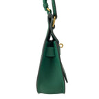 Hermes Shoulder Bag Gipsiere Mini Vert Moyanne Gold — view 2