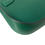 Hermes Shoulder Bag Gipsiere Mini Vert Moyanne Gold — view 9