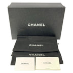 Chanel Sandals 35.5 C Black CC Logo Faux Pearl Leather — view 7