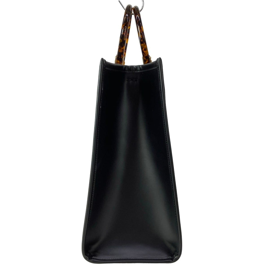 Fendi Tote Sunshine Black Leather — view 4