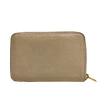 Celine Bifold Wallet Midi Amzip Around Ivory Zip Leather — view 2