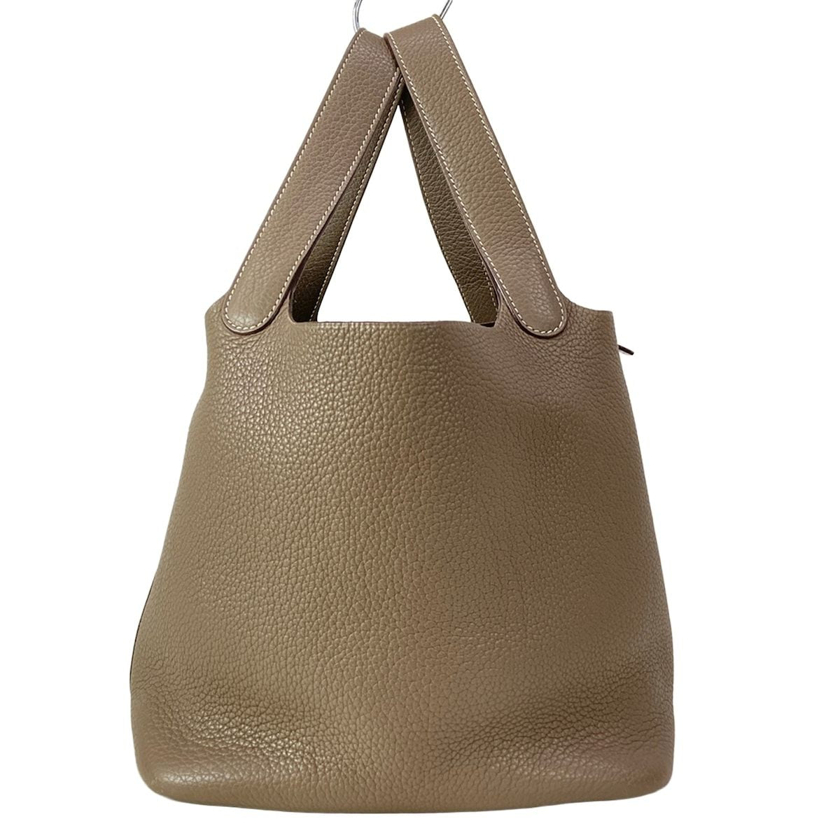Hermes Handbag Picotin MM Etoupe Silver — view 3