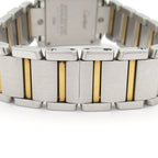 Cartier Watch Tank Francaise SM SS 18k Yellow Gold Ivory — view 6