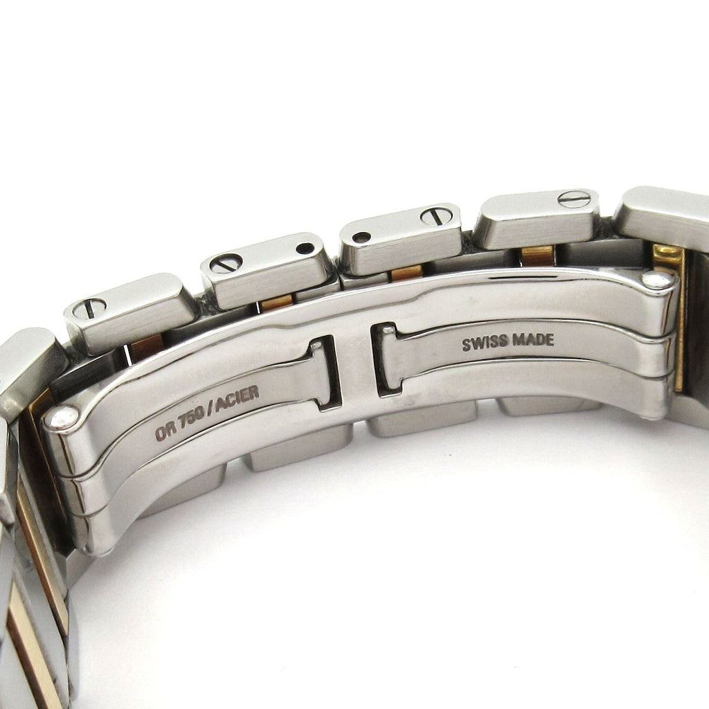 Cartier Watch Tank Francaise SM SS 18k Yellow Gold Ivory — view 4