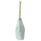 Chanel Handbag 22 Small Light Blue Gold — view 2