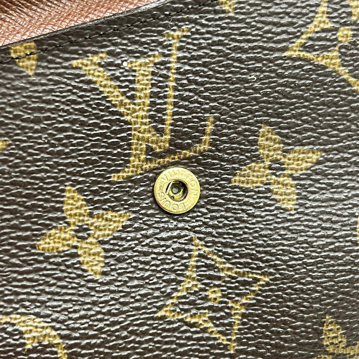 Louis Vuitton Hook Wallet Monogram Porte Monet Billets Cult Cles Leather — view 6