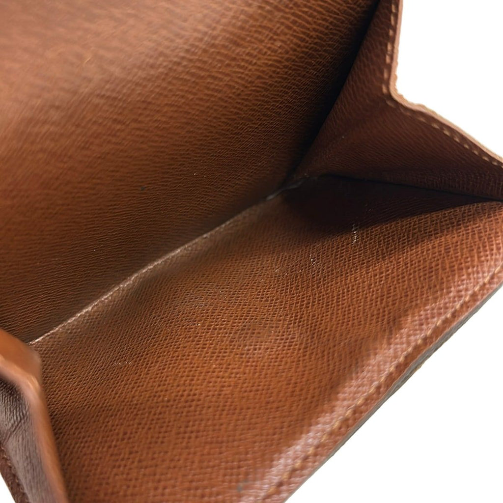 Louis Vuitton Hook Wallet Monogram Porte Monet Billets Cult Cles Leather — view 4