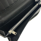 Saint Laurent Paris Wallet Nero Zip Around Leather — view 4