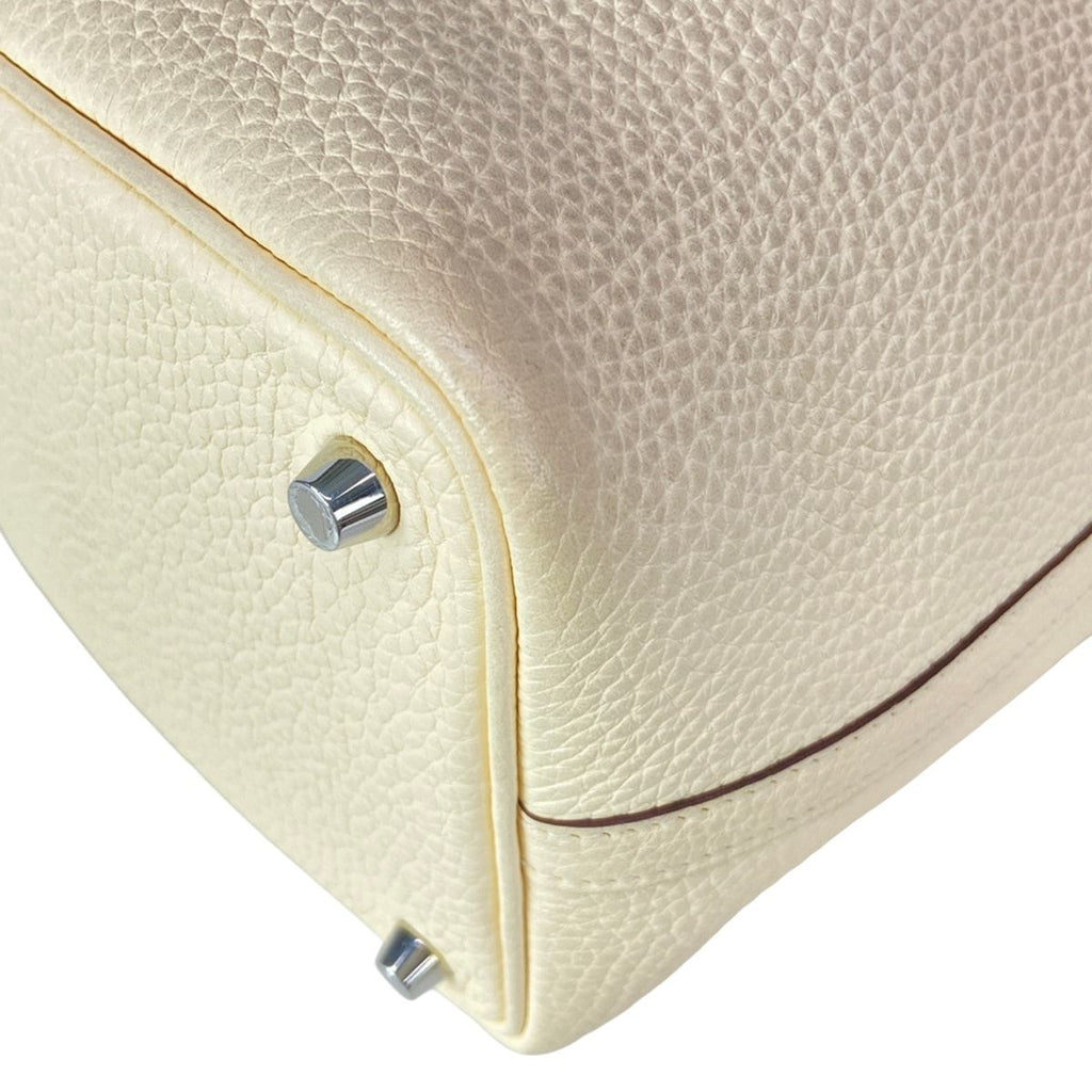 Hermes Handbag Picotin Lock PM Nata Silver — view 8