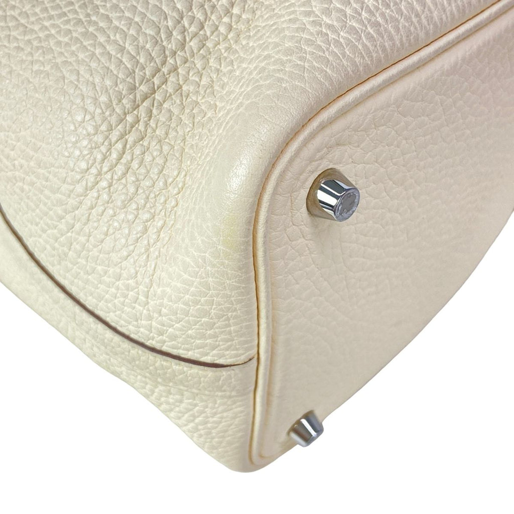 Hermes Handbag Picotin Lock PM Nata Silver — view 9