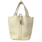 Hermes Handbag Picotin Lock PM Nata Silver — view 2