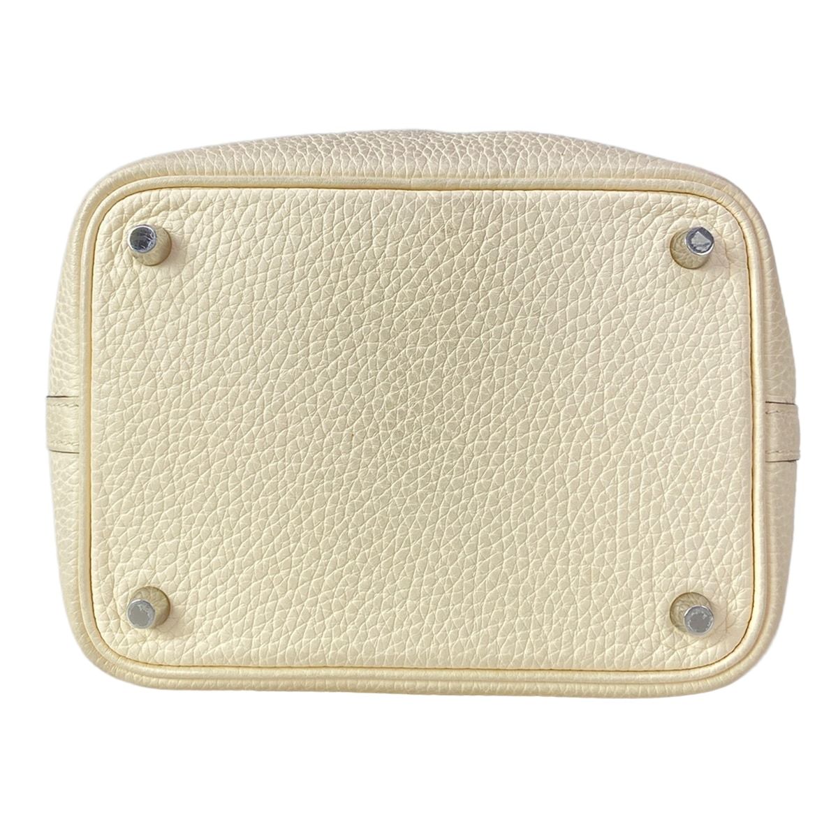 Hermes Handbag Picotin Lock PM Nata Silver — view 5