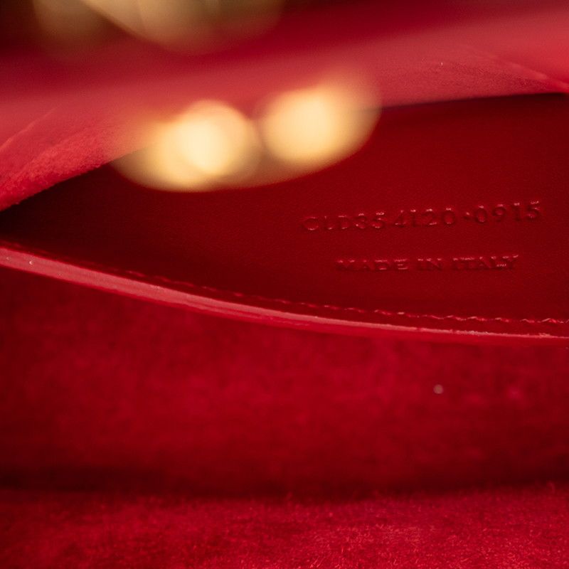 Saint Laurent Monogram Kate Crossbody Chain Shoulder Bag Red Leather — view 6
