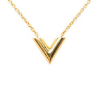 Louis Vuitton Essential Necklace Gold Plated — view 2