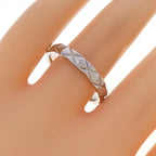 Chanel Quilted Ring Silver — view 4
