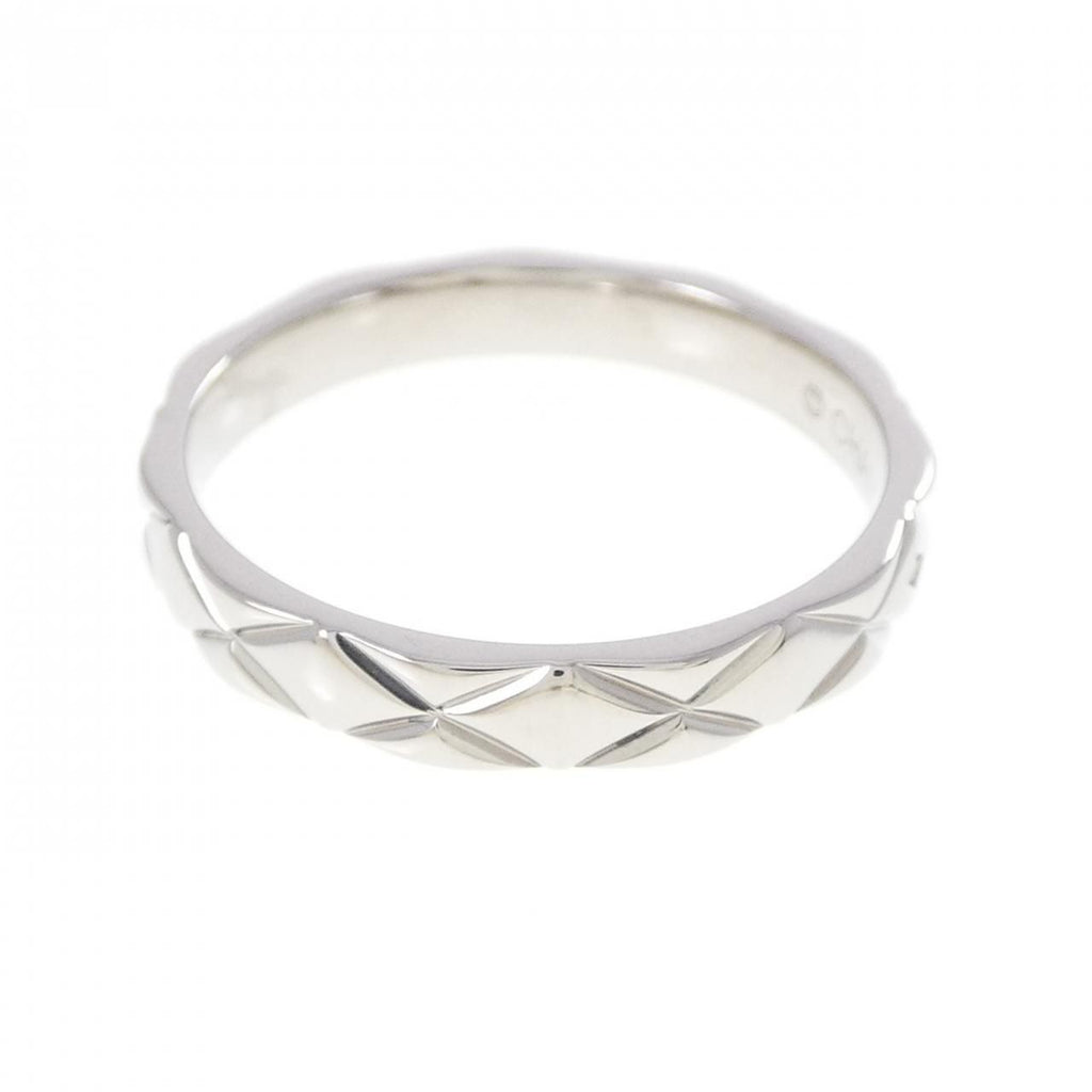 Chanel Quilted Ring Silver — view 2