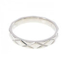 Chanel Quilted Ring Silver — view 2