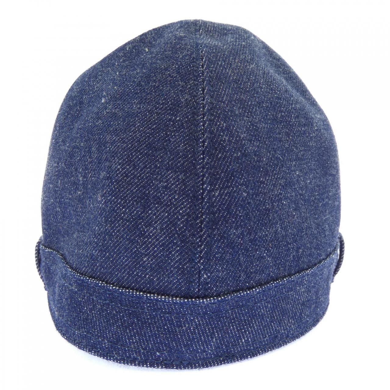 Hermes Joanne Denim Cap — view 4