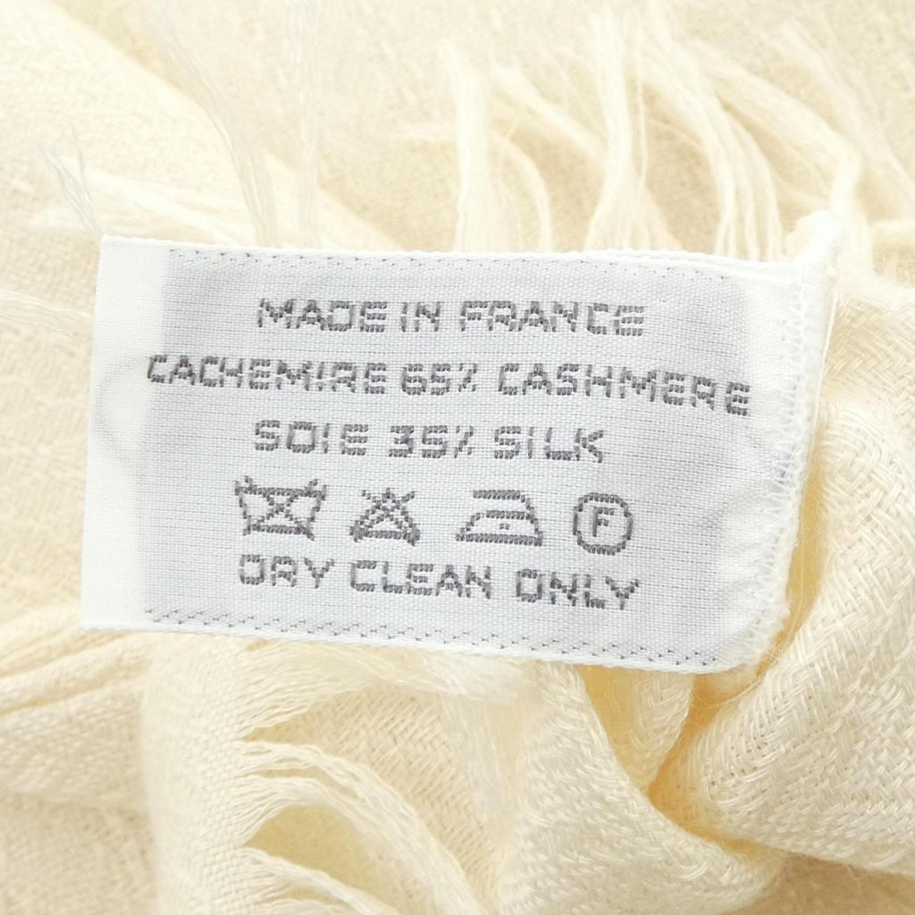 Hermes Stole Scarf Beige — view 3