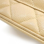 Chanel Bag Handbag Beige — view 7