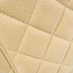 Chanel Bag Handbag Beige — view 6