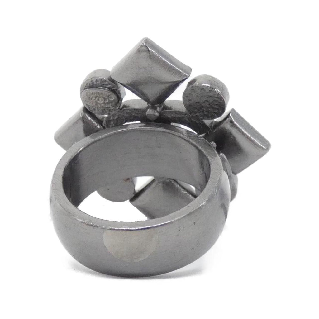 Chanel Vintage Ring Silver — view 2