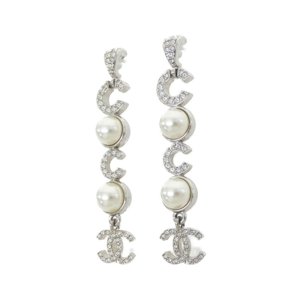 Chanel Earrings Silver — view 2
