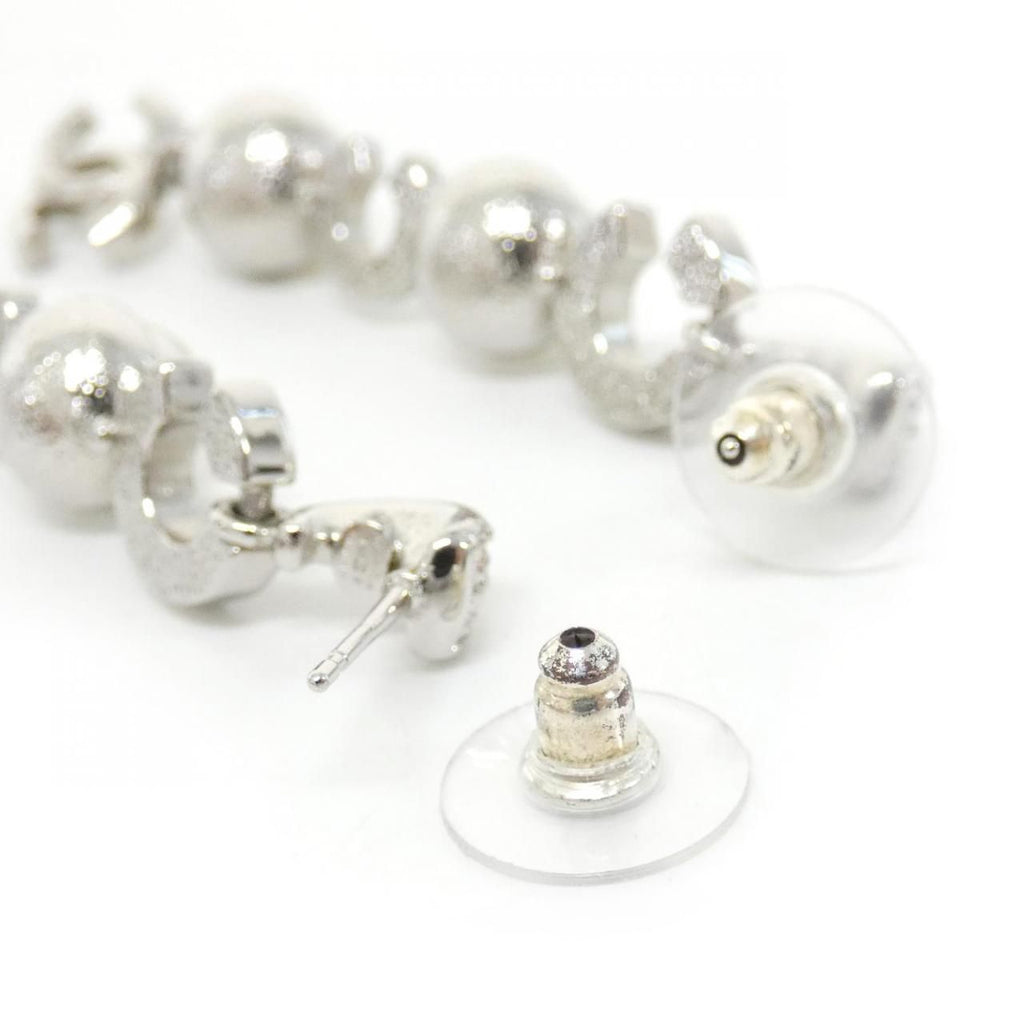 Chanel Earrings Silver — view 4