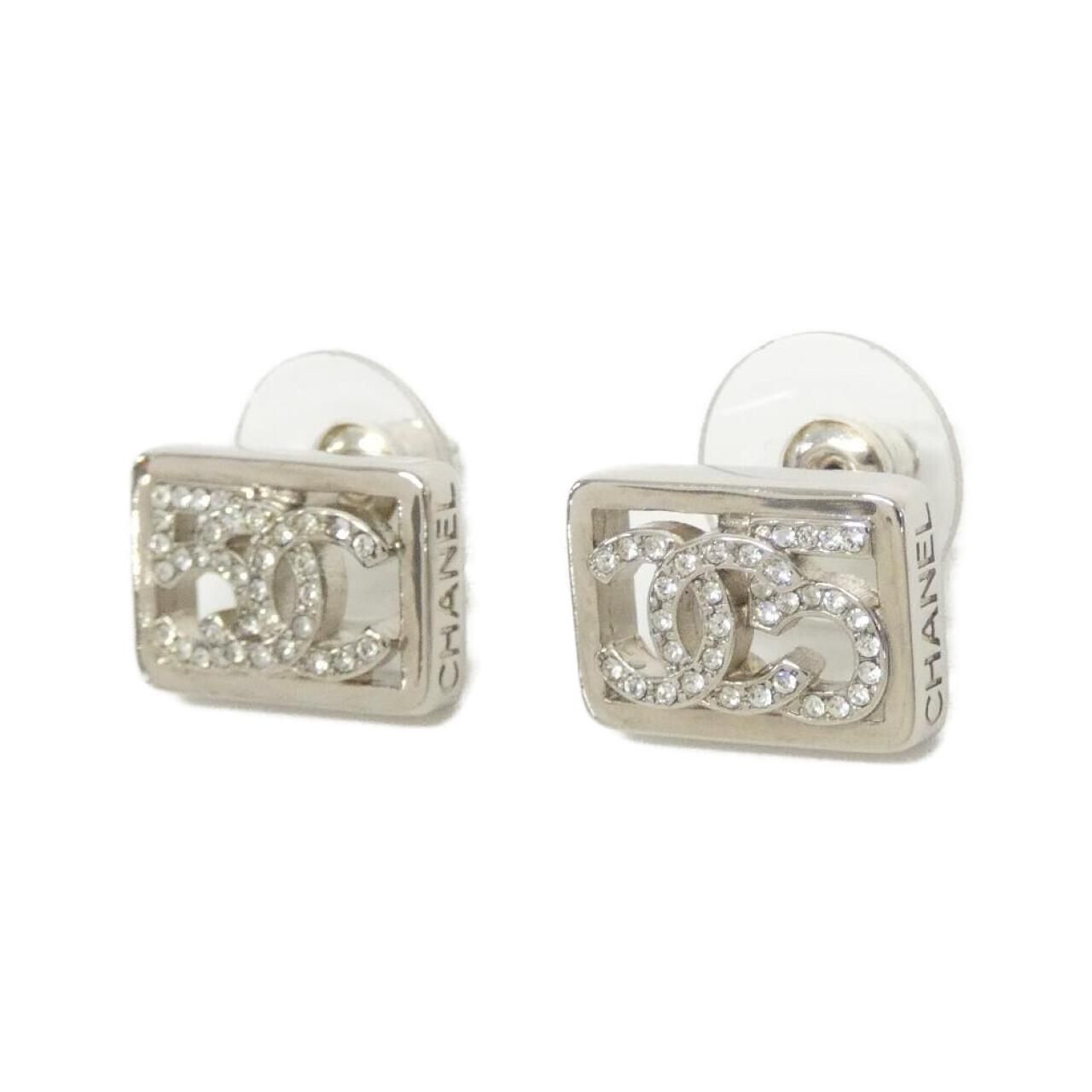 Chanel Earrings Silver — view 2