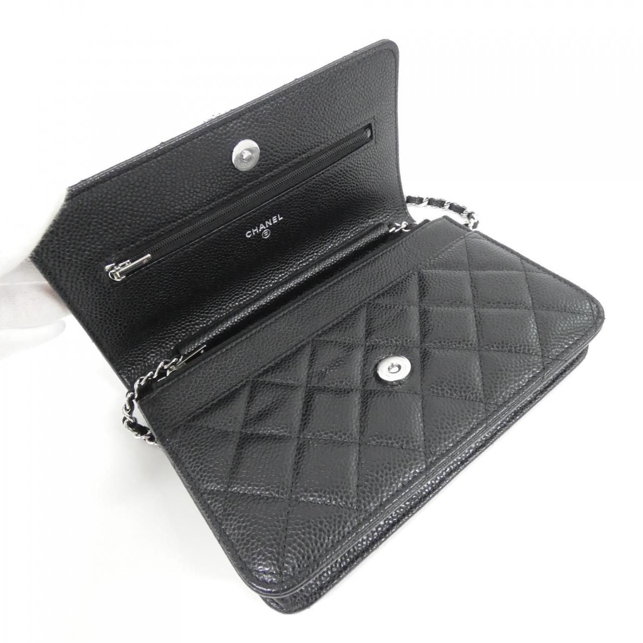 Chanel Timeless Classic Line Chain Wallet Shoulder — view 5