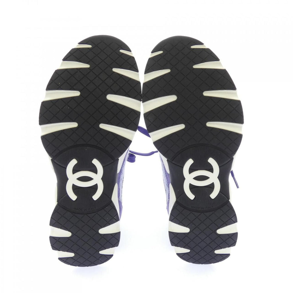 Chanel Sneakers Purple — view 4