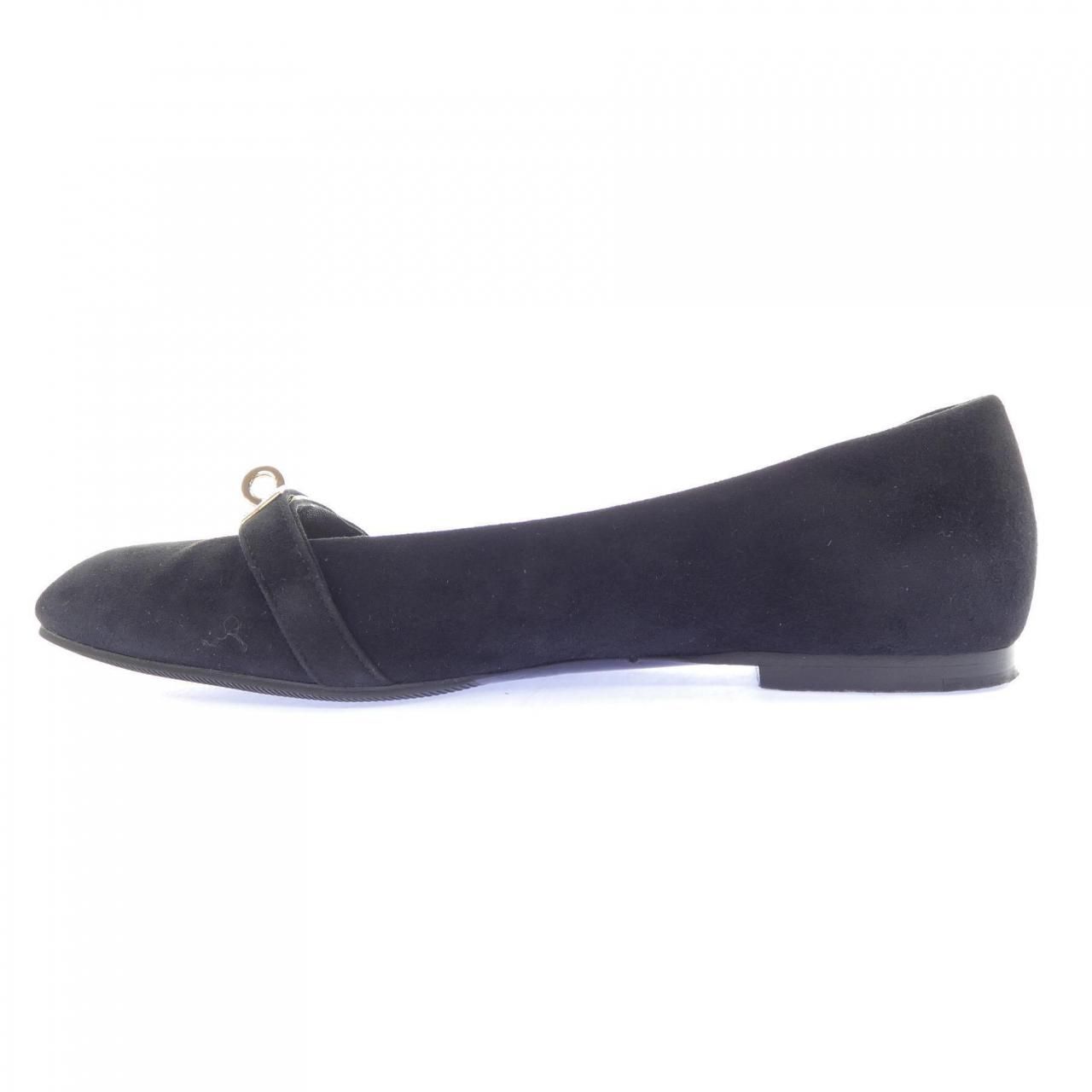 Hermes Bilbao Kelly Buckle Flat Shoes — view 2